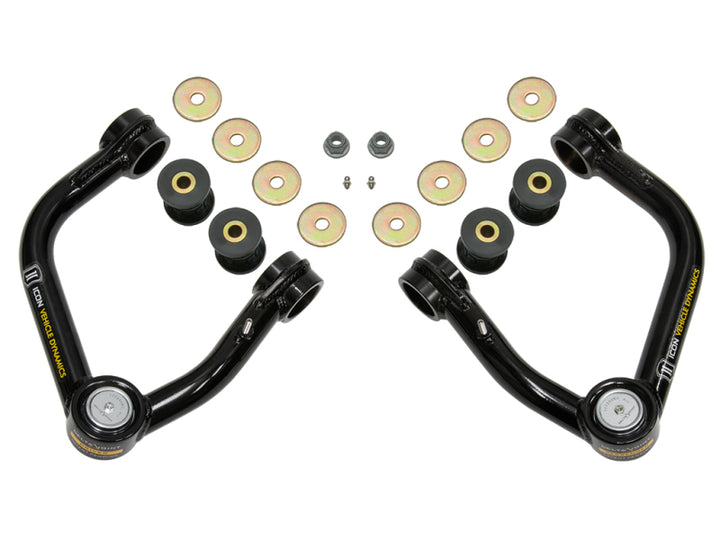 ICON 2019+ Ford Ranger Tubular Upper Control Arm Delta Joint Kit - Bull Strap