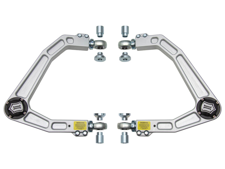 ICON 2019+ GM 1500 Billet Upper Control Arm Delta Joint Kit - Bull Strap