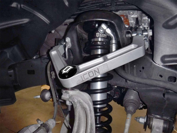 ICON 2019+ Ram 1500 Billet Upper Control Arm Delta Joint Kit - Bull Strap