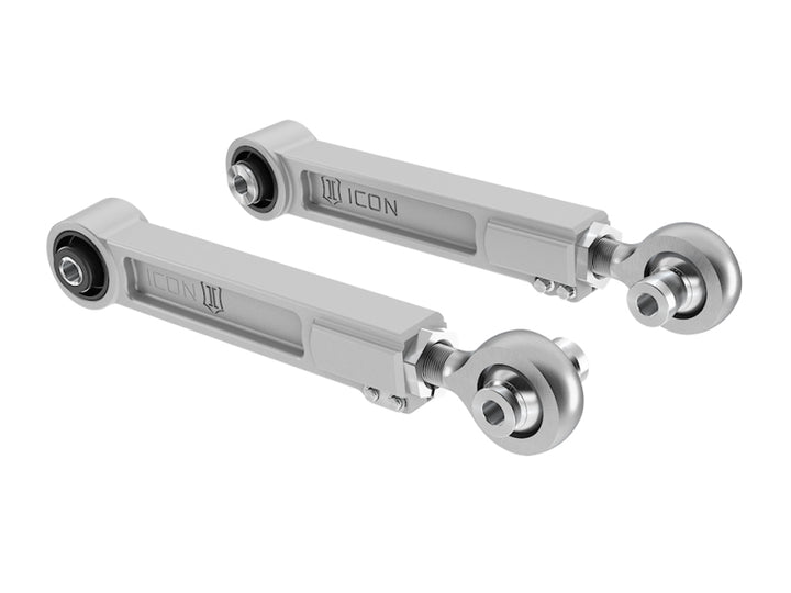 ICON 2021+ Ford Bronco Billet Rear Upper Adjustable Link Kit - Bull Strap