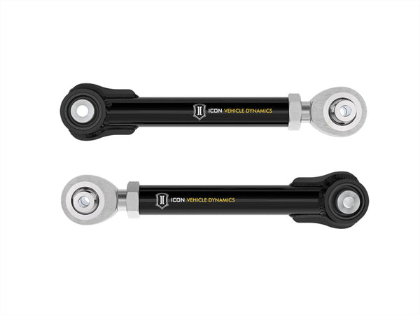 ICON 2021+ Ford Bronco Tubular Rear Upper Adj Link Kit - Bull Strap