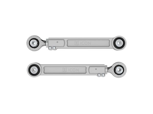 ICON 2022+ Toyota Tundra Billet Rear Upper Link Kit - Bull Strap