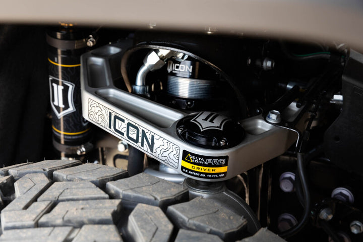 ICON 2024+ Toyota Tacoma Billet UCA DJ Pro Kit - Bull Strap