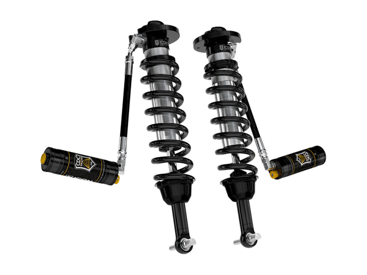 ICON 21-23 Ford F150 Tremor 2.5-3in 2.5 Series VS RR CDCV Coilover Kit - Bull Strap