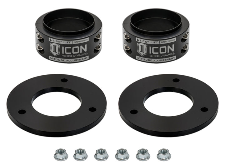 ICON 21-23 Ford Raptor .5-2.50in AAC Leveling Kit (Non 37) - Bull Strap