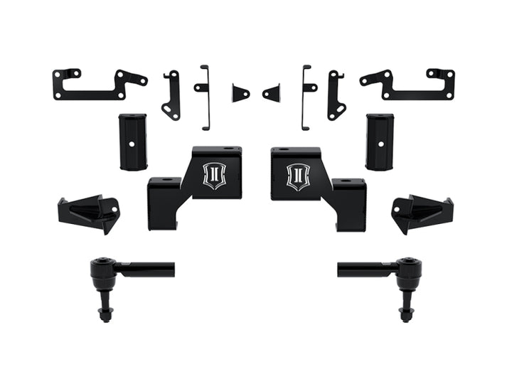 ICON 22-23 Toyota Tundra Lift Kit Box 1 - Front - Bull Strap