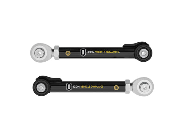 ICON 22-23 Tundra / 2023+ Sequoia/Tacoma Tubular Rear Upper Link Kit - Bull Strap