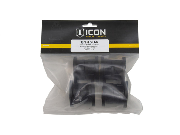 ICON 58450 / 58451 Replacement Bushing & Sleeve Kit - Bull Strap