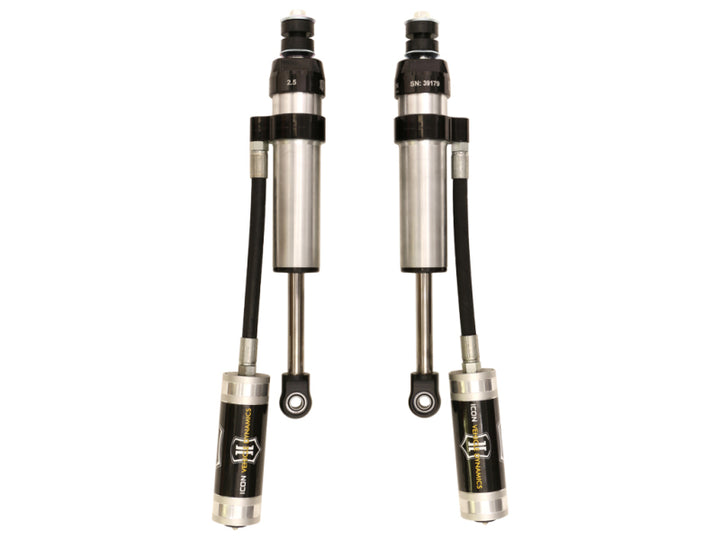 ICON 98-07 Toyota Land Cruiser 100 Series 0-3in Front 2.5 Series Shocks VS RR - Pair - Bull Strap
