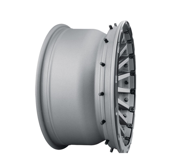ICON Recon Pro 17x8.5 6x5.5 0mm Offset 4.75in BS 106.1mm Bore Charcoal Wheel - Bull Strap
