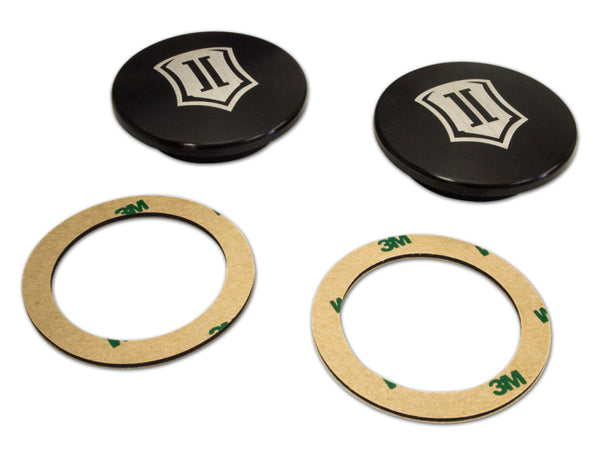 ICON Tubular Upper Control Arm Billet Cap Set - Bull Strap