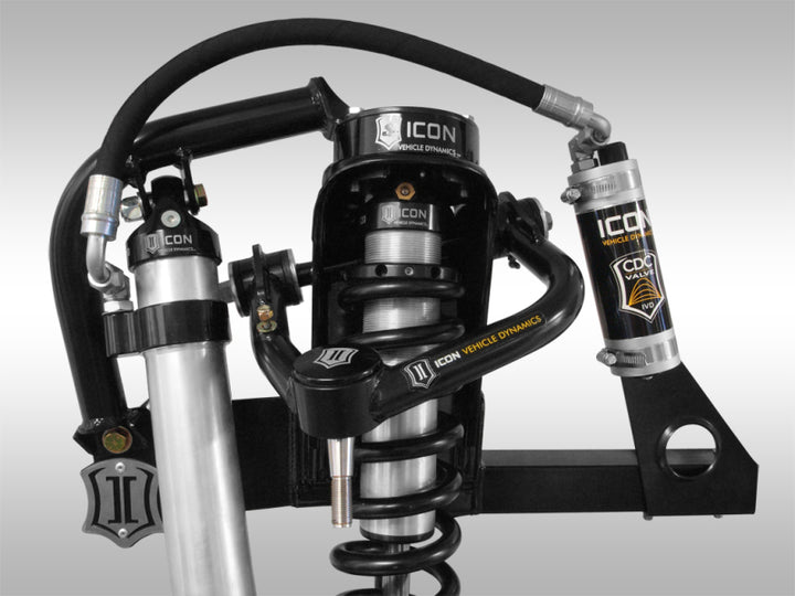 ICON Tubular Upper Control Arm Billet Cap Set - Bull Strap