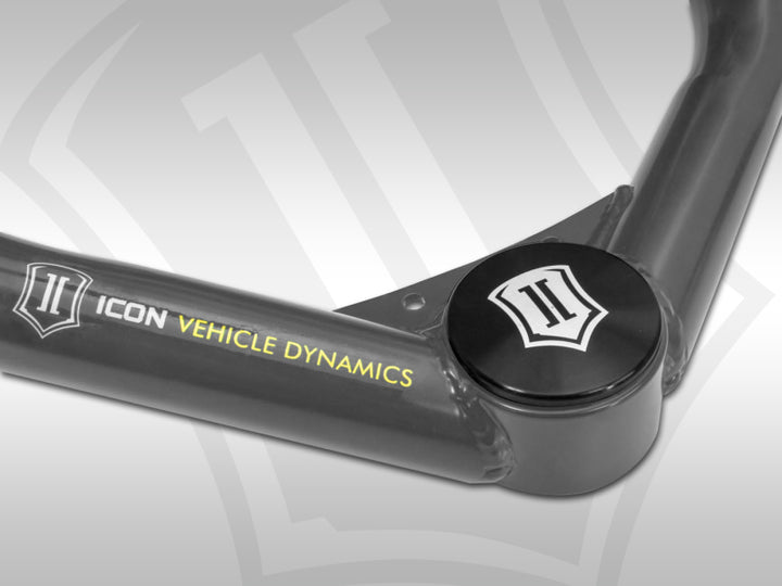 ICON Tubular Upper Control Arm Billet Cap Set - Bull Strap