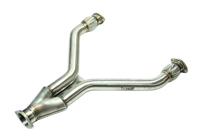 ISR Performance Exhaust Y-Pipe - Nissan 350z / G35 (Non AWD X Models) - Bull Strap