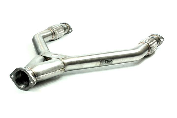 ISR Performance Exhaust Y-Pipe - Nissan 370z / G37 (Non AWD X Models) - Bull Strap