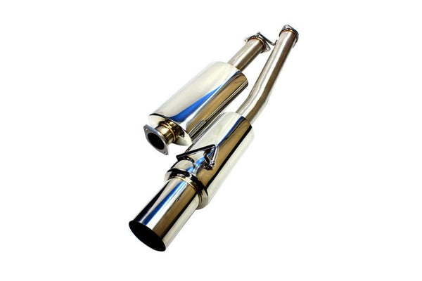 ISR Performance GT Single Exhaust - Nissan 350Z - Bull Strap