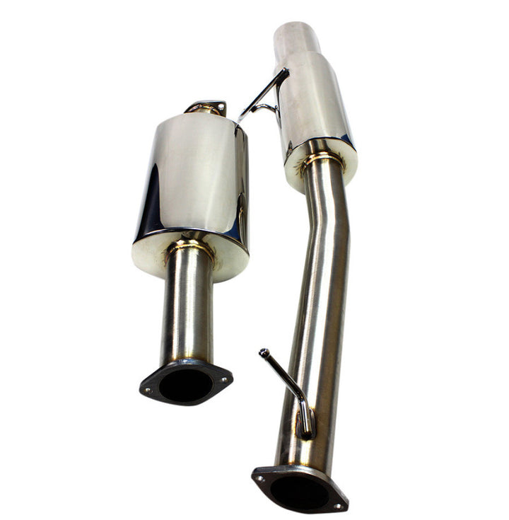 ISR Performance GT Single Exhaust - Nissan 350Z - Bull Strap