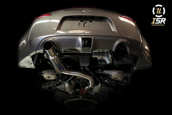 ISR Performance GT Single Exhaust - Nissan 370Z - Bull Strap