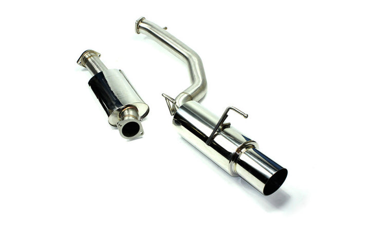 ISR Performance GT Single Exhaust - Nissan 370Z - Bull Strap