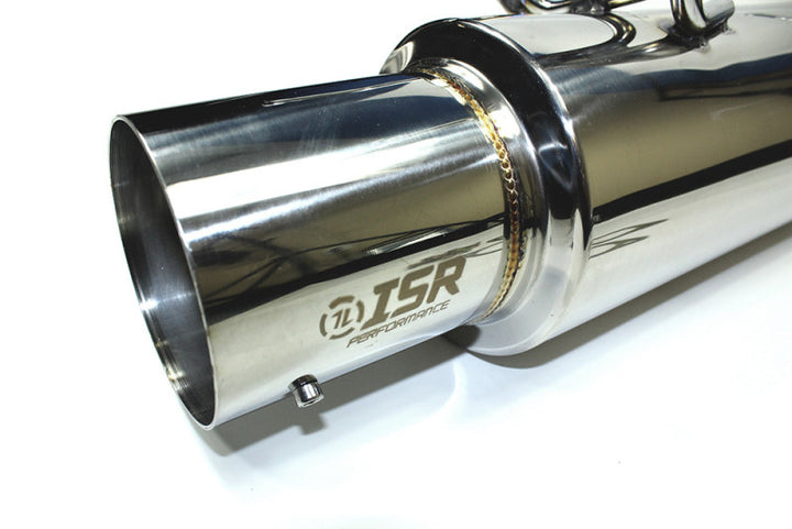 ISR Performance GT Single Exhaust - Nissan R32 Skyline GTS-T - Bull Strap