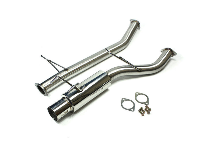 ISR Performance GT Single Exhaust - Nissan R32 Skyline GTS-T - Bull Strap