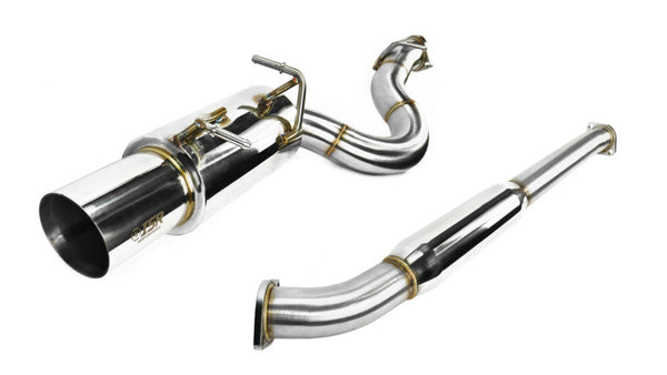 ISR Performance GT Single Exhaust - Toyota GR86 / FRS / BRZ - Bull Strap