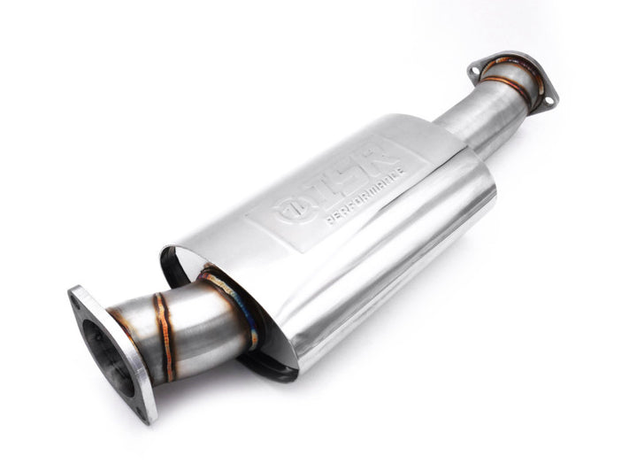 ISR Performance GT Single Exhaust With Burnt Tip - Nissan 370Z - Bull Strap