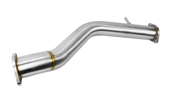 ISR Performance OMS Spec Carbon Tip Exhaust - Nissan 350Z - Bull Strap