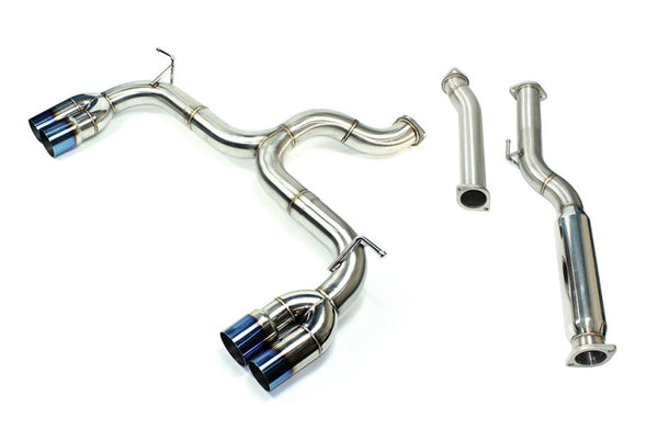ISR Performance Race Exhaust - 2009+ Hyundai Genesis Coupe 2.0T - Bull Strap