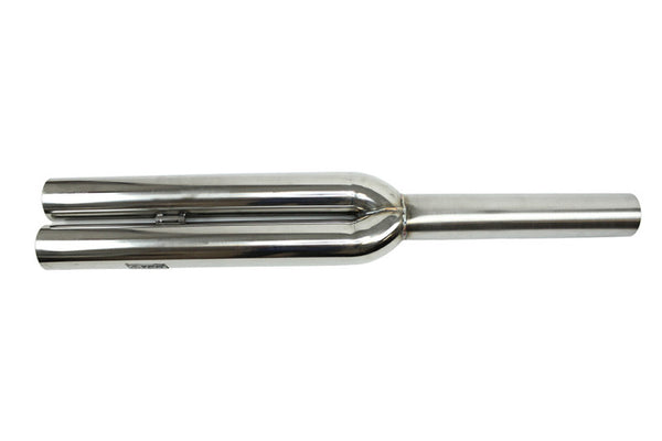 ISR Performance Universal 3in Dual Tips 40in Length. 16in to Dual 24in - Bull Strap