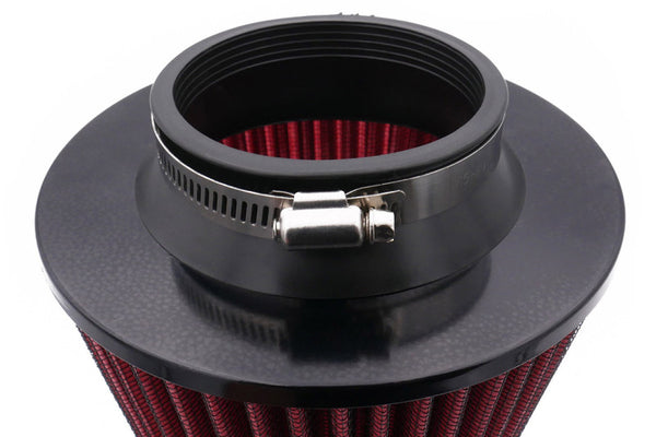ISR Performance Universal Air Filter 3in Inlet (Clamp Style) - Bull Strap