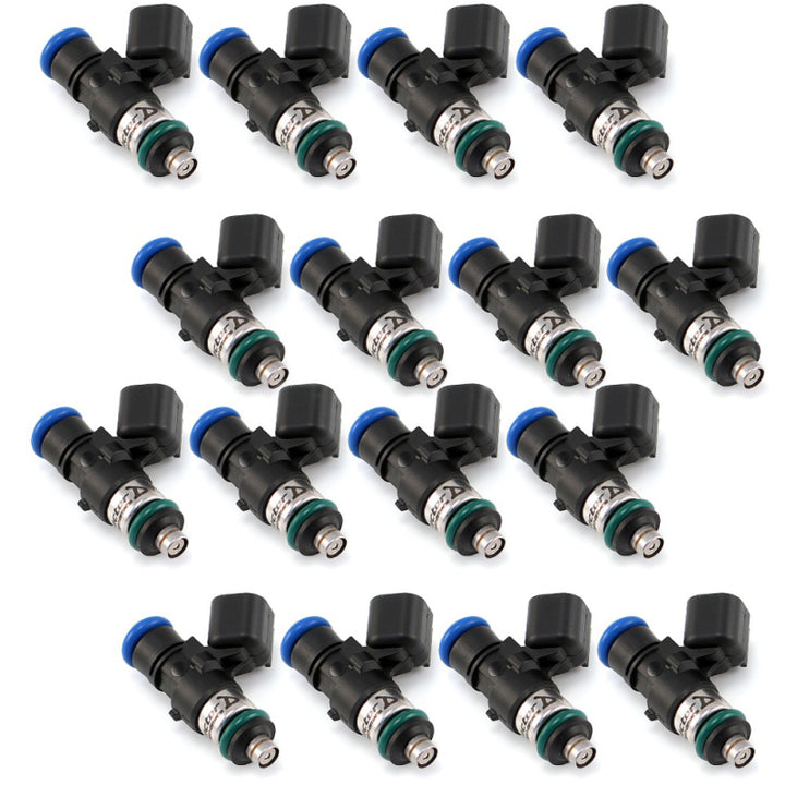 Injector Dynamics ID1050X Injectors (No Adapter Top) 14mm Lower O-Ring (Set of 16) - Bull Strap