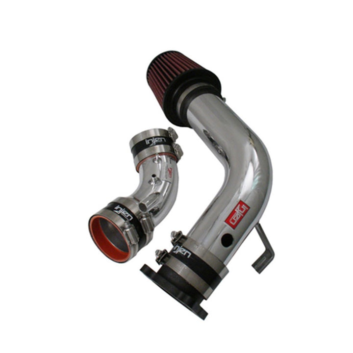Injen 00-01 Maxima Polished Cold Air Intake - Bull Strap