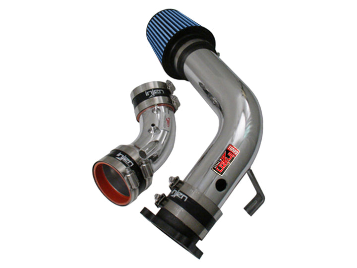 Injen 00-01 Maxima Polished Cold Air Intake - Bull Strap