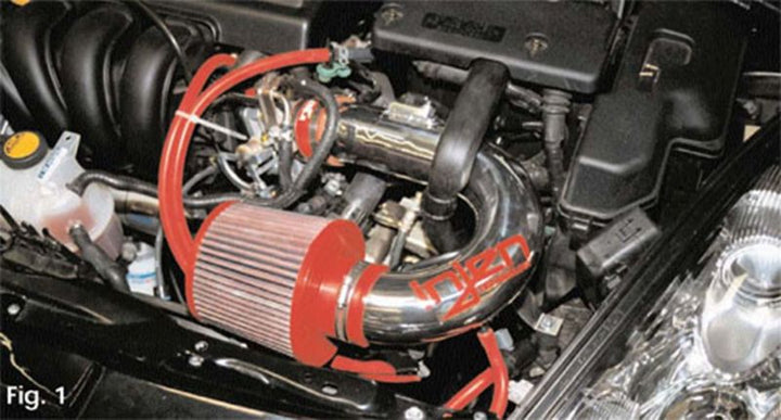 Injen 00-03 Celica GT Polished Short Ram Intake - Bull Strap