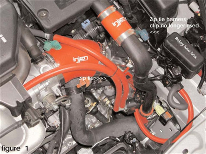 Injen 00-03 Celica GTS Polished Cold Air Intake - Bull Strap