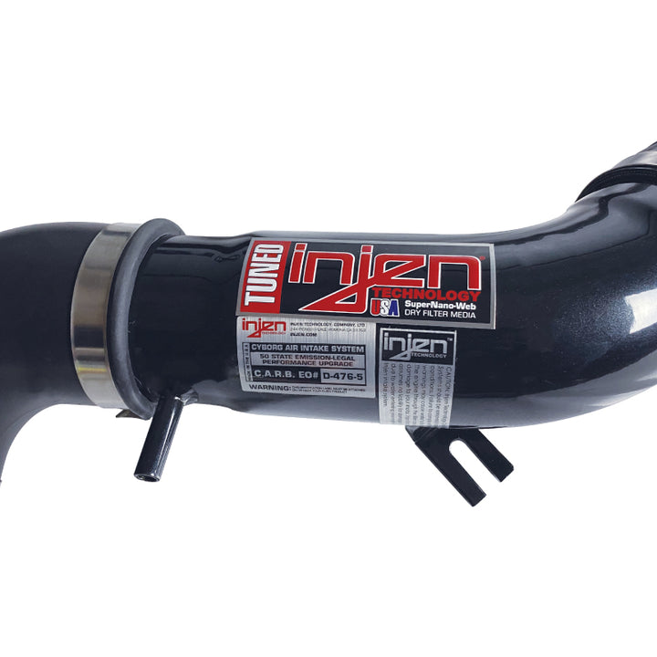 Injen 00-05 Eclipse / 00-03 Galant / 01-04 Sebring / 01-04 Stratus 3.0L V6 Black Short Ram Intake - Bull Strap