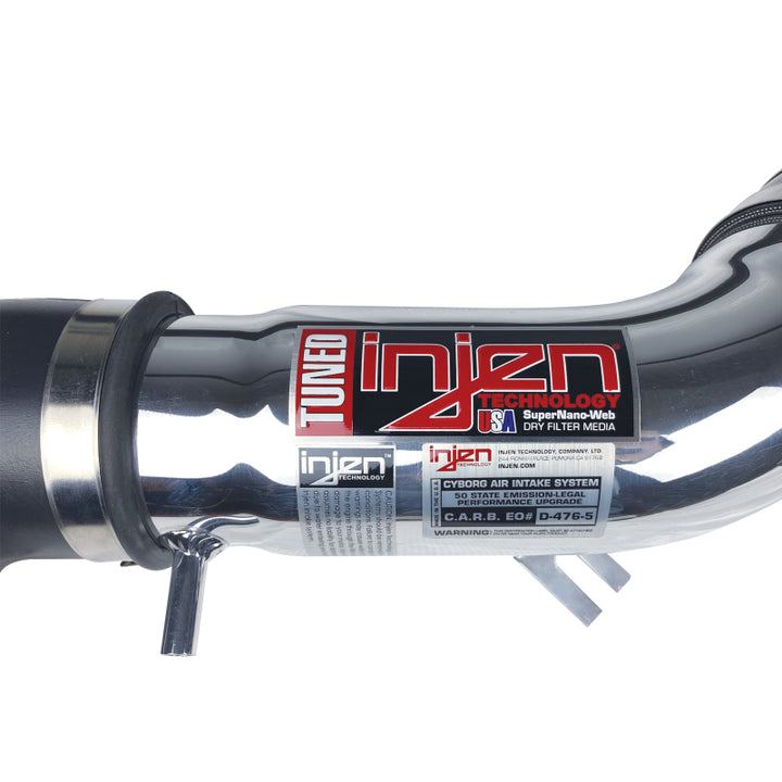 Injen 00-05 Eclipse / 00-03 Galant / 01-04 Sebring / 01-04 Stratus 3.0L V6 Polished Short Ram Intake - Bull Strap