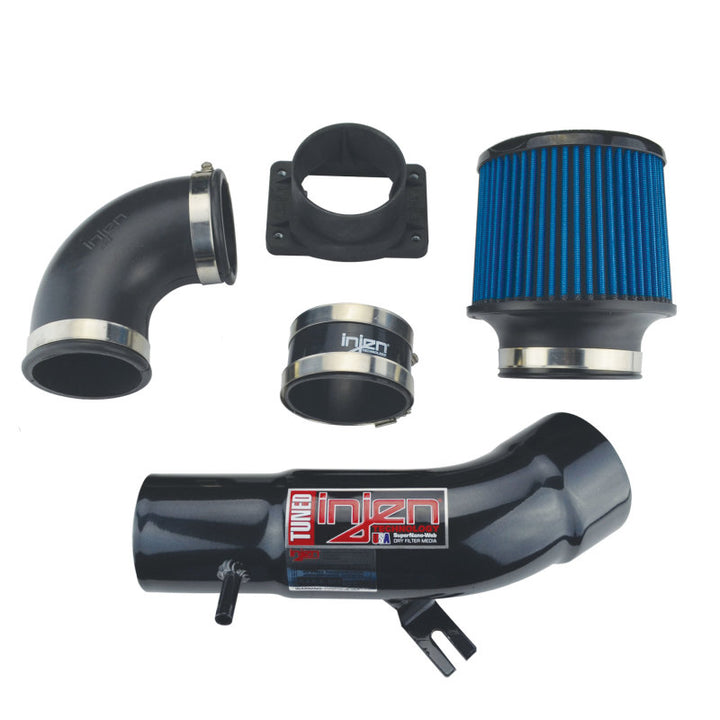 Injen 00-05 Eclipse / 00-03 Sebring / 00-04 Stratus R/T 3.0L V6 Black Cold Air Intake - Bull Strap