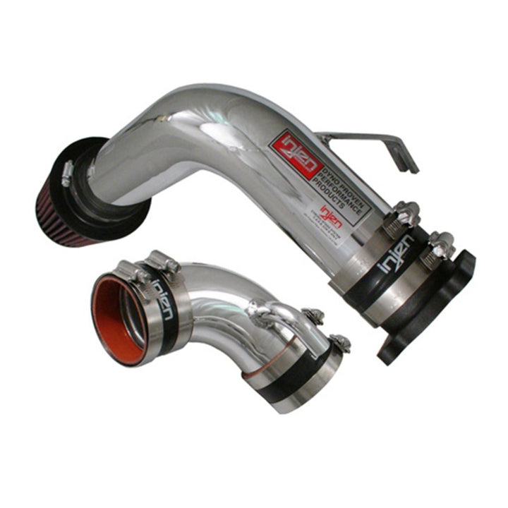 Injen 02-03 Maxima Polished Cold Air Intake - Bull Strap
