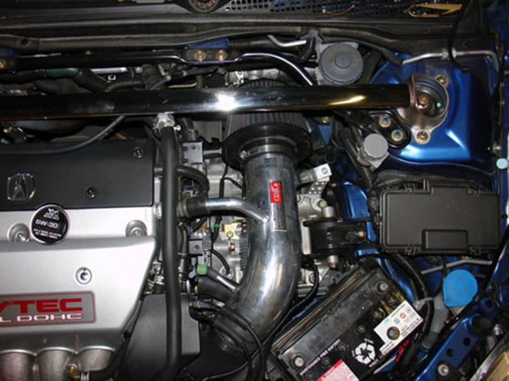 Injen 02-05 Civic Si / 02-06 RSX Type S Black Short Ram Intake - Bull Strap