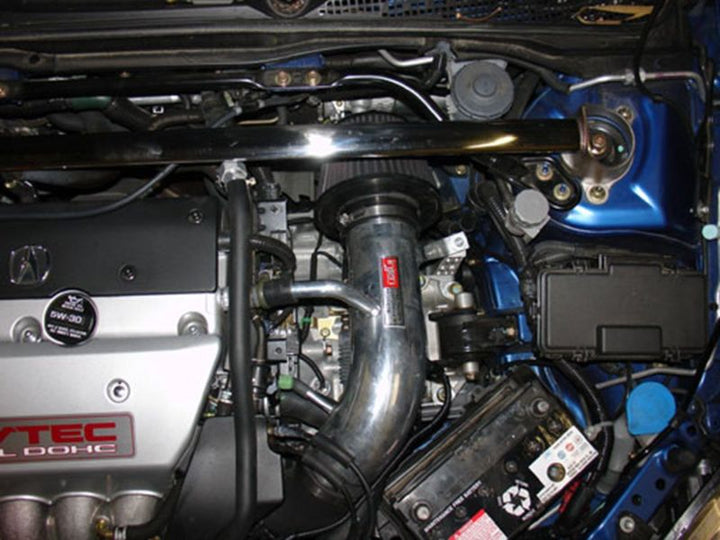 Injen 02-05 Civic Si / 02-06 RSX Type S Polished Short Ram Intake - Bull Strap