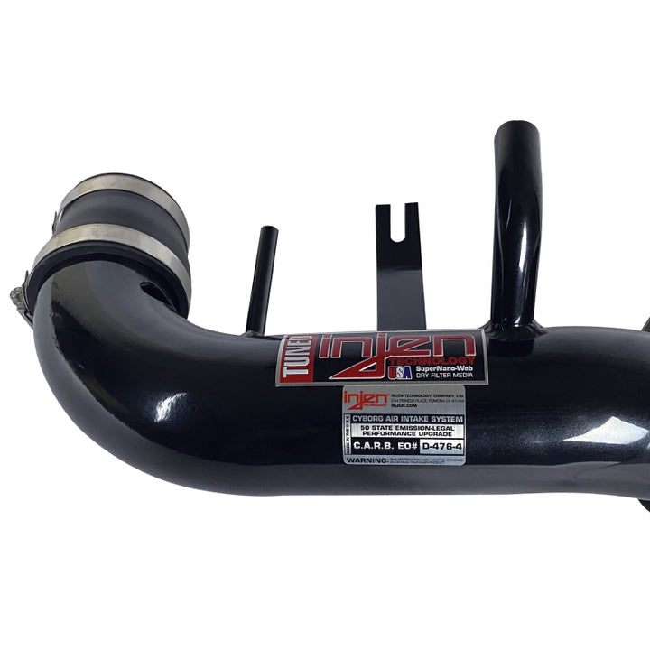 Injen 02-06 RSX (CARB 02-04 Only) Black Short Ram Intake - Bull Strap