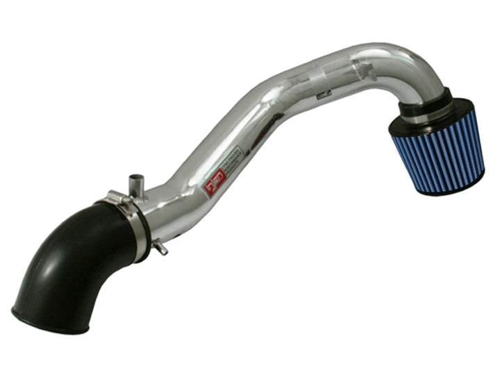 Injen 02-06 RSX Type S w/ Windshield Wiper Fluid Replacement Bottle Polished Cold Air Intake - Bull Strap