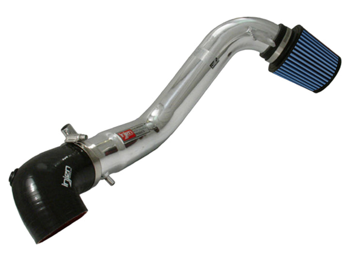 Injen 02-06 RSX w/ Windshield Wiper Fluid Replacement Bottle (Manual Only) Polished Cold Air Intake - Bull Strap