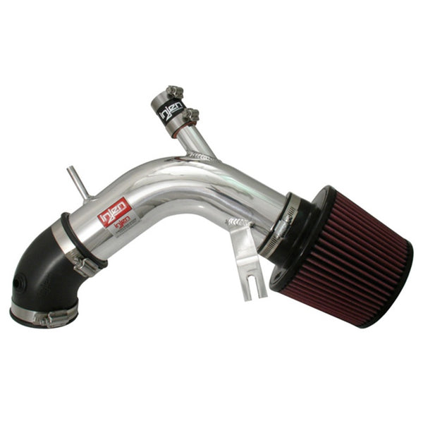 Injen 03-04 Accord 4 Cyl. LEV Motor Only Polished Short Ram Intake - Bull Strap