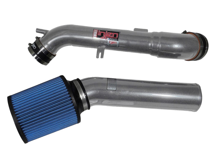 Injen 03-06 G35 AT/MT Coupe Polished Cold Air Intake - Bull Strap