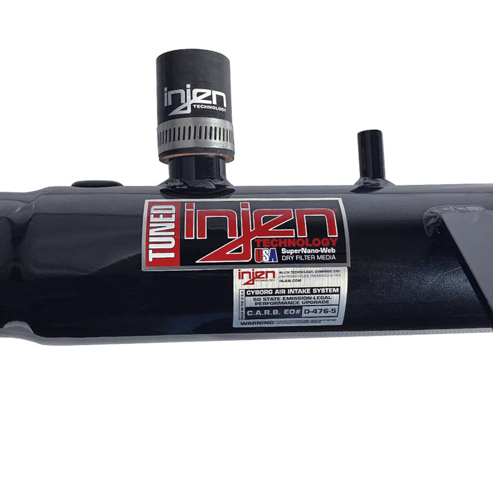 Injen 03-06 Honda Element L4 2.4L Black IS Short Ram Cold Air Intake - Bull Strap