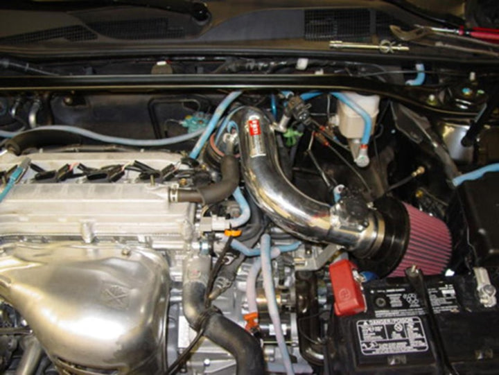 Injen 04-05 Camry Solara 4 Cylinder Black Short Ram Intake - Bull Strap