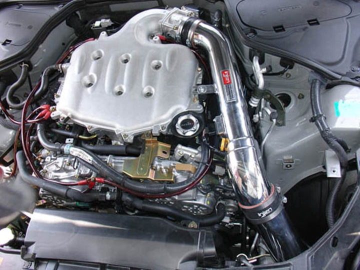 Injen 06-08 M45 4.5L V8 Black Cold Air Intake - Bull Strap